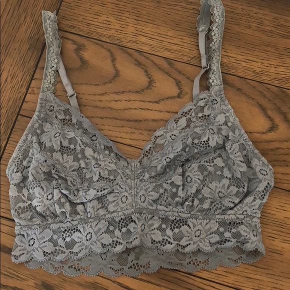 Aerie Gray Lace Bralette - Picture 3 of 3